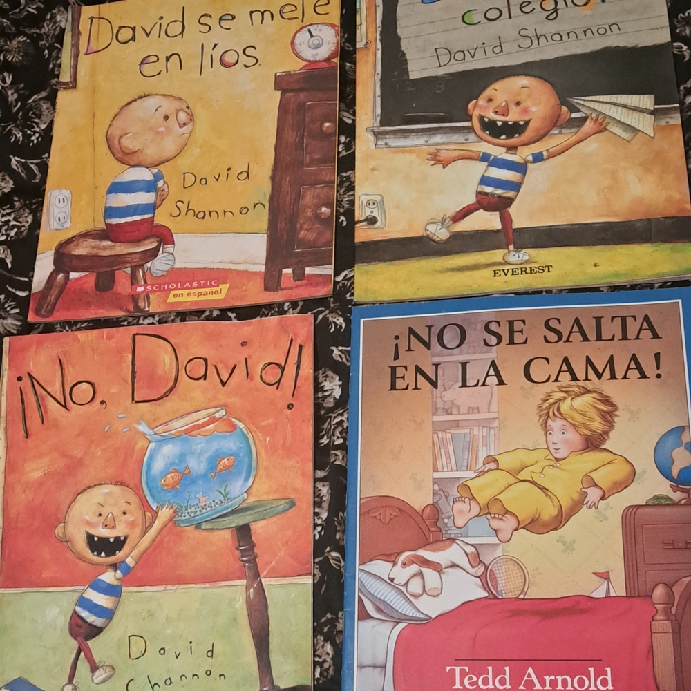 David Shannon Children's Book Set - Spanish Edition